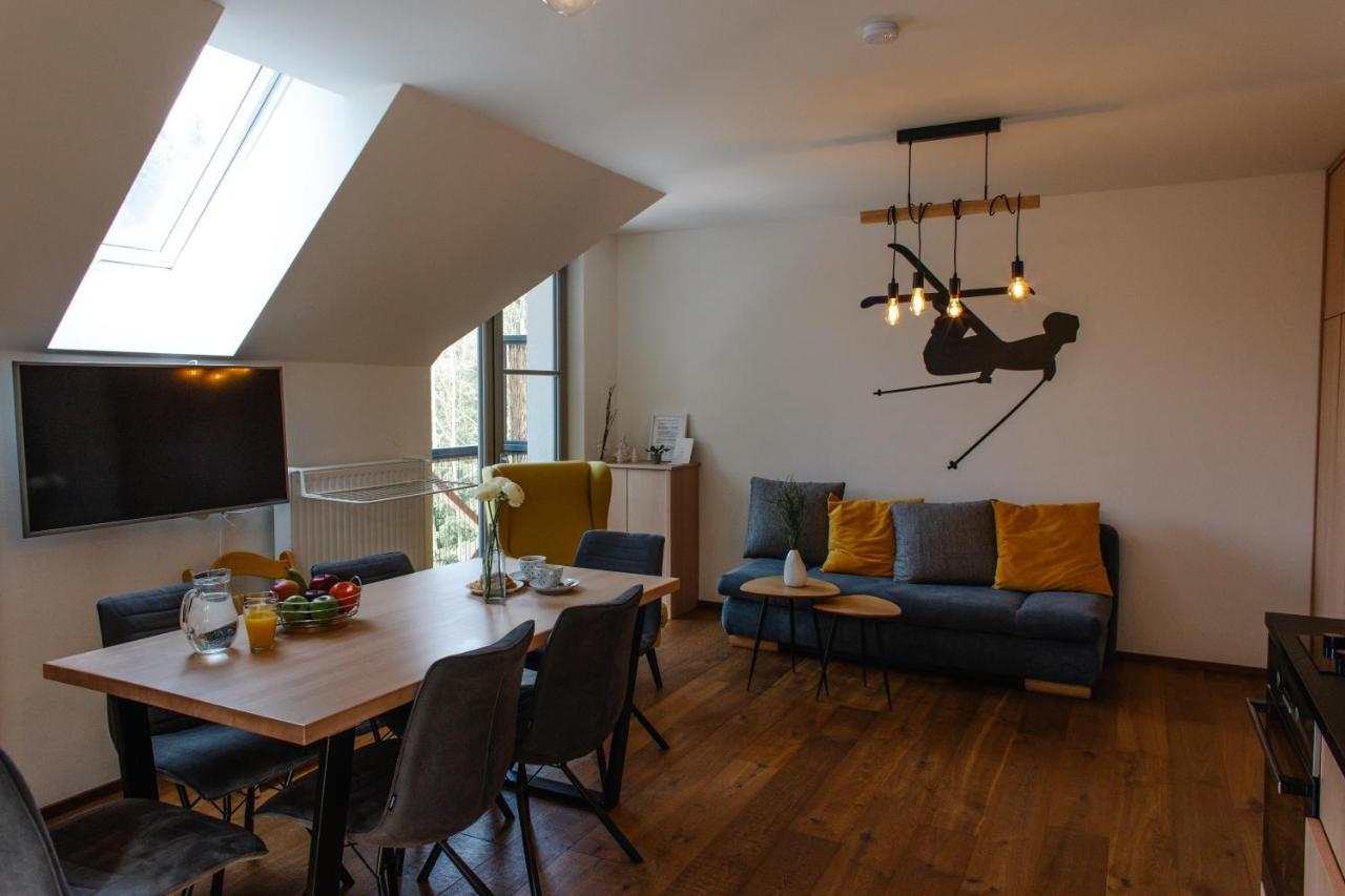 Luxusní horský apartmán v centru Harrachova Exterior foto